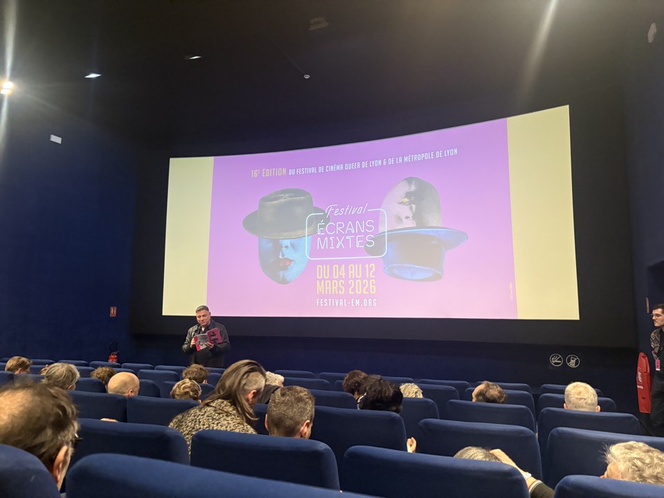 Audience watching a screening in a cinema