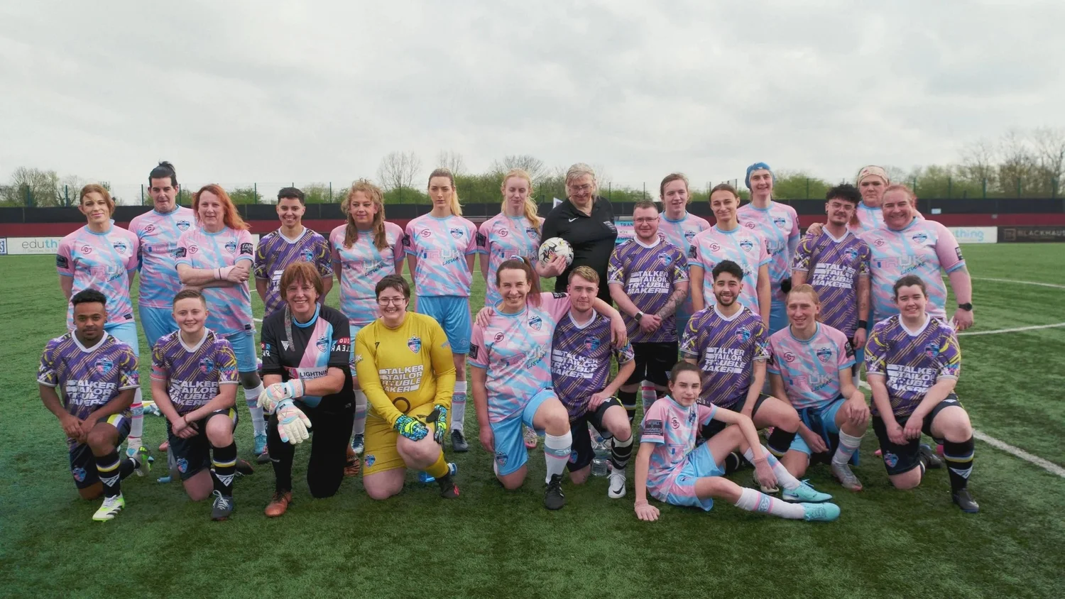 TRUK United Football Team on Trans Day of Visibility